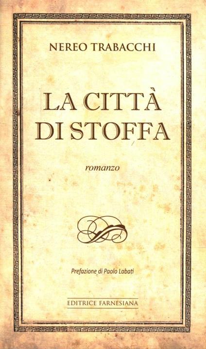 La città di stoffa - Nereo Trabacchi - copertina