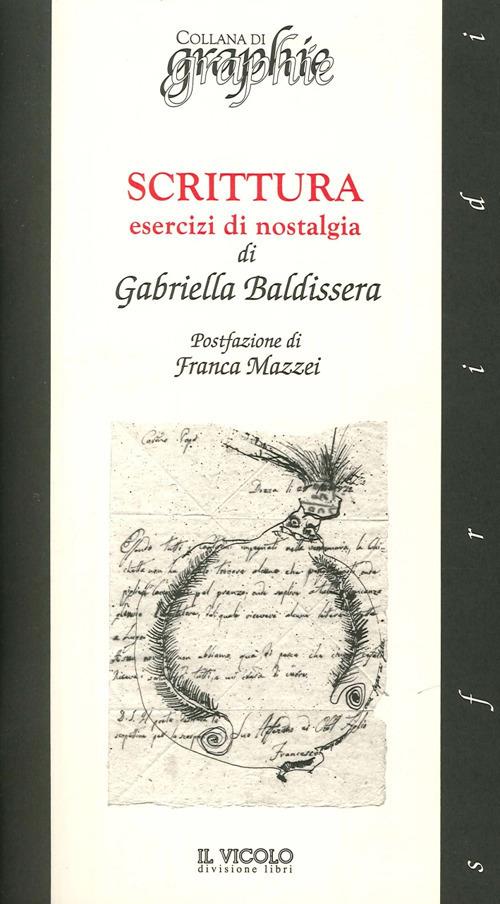 Scrittura esercizi di nostalgia - Gabriella Baldissera - copertina