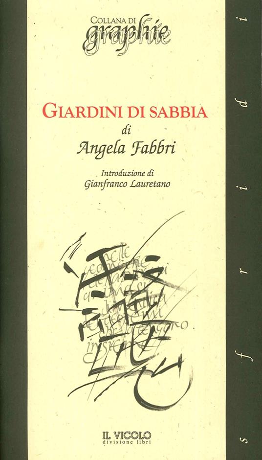 Giardini di sabbia - Angela Fabbri - copertina