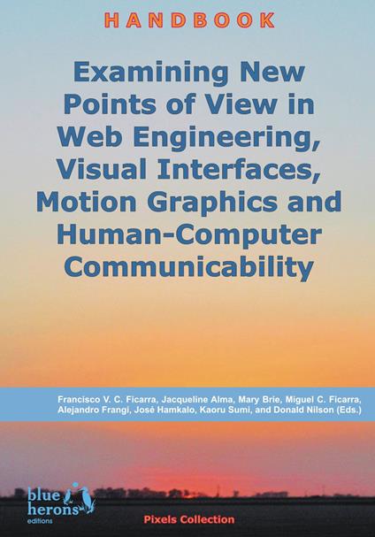 Examining new points of view in web engineering, visual interfaces, motion graphics and human-computer communicability - copertina