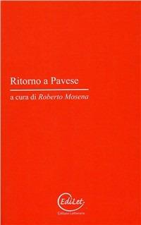 Ritorno a Pavese - copertina