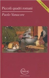 Piccoli quadri romani - Paolo Vanacore - copertina