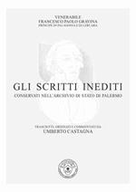 Gli scritti inediti conservati nell'archivio di Stato di Palermo