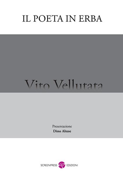 Il poeta in erba - Vito Vellutata - copertina