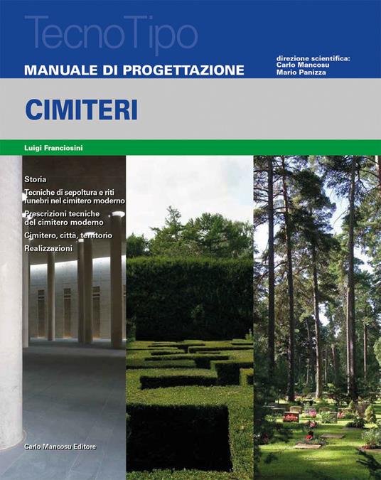 Manuale di progettazione cimiteri - Luigi Franciosini - copertina