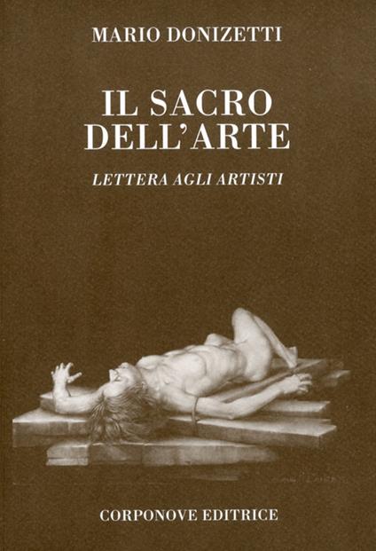 Il sacro dell'arte. Lettera agli artisti - Mario Donizetti - copertina