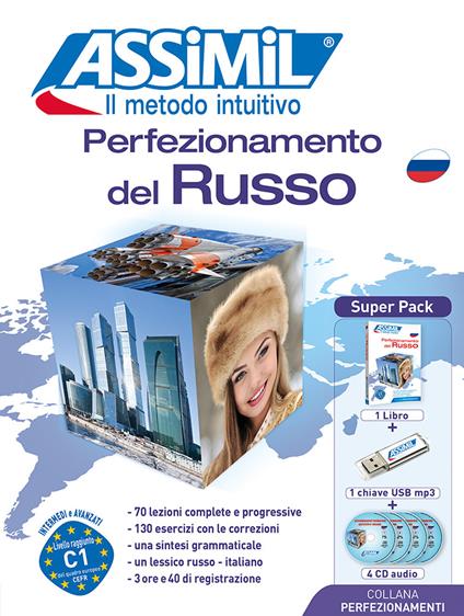 Perfezionamento del russo. Livello C1. Con 4 CD-Audio. Con USB Flash Drive - Victoria Melnikova-Suchet,Elena Treu,Mario Altare - copertina