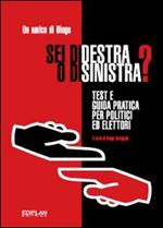 Sei di destra o di sinistra? Test e guida pratica per politici ed elettori