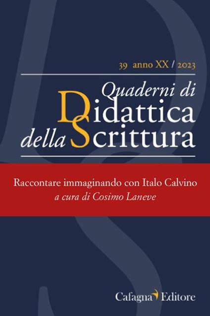 QdS. Quaderni di didattica della scrittura (2023). Vol. 39 - copertina