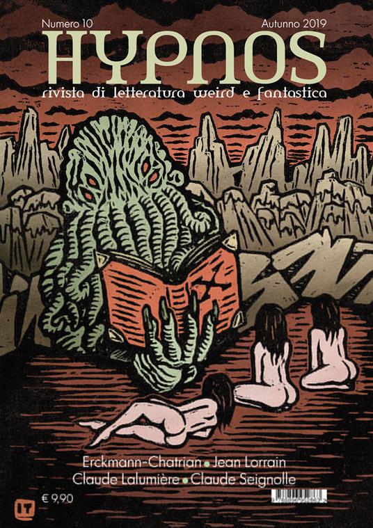 Hypnos. Rivista di letteratura weird e fantastica (2019). Vol. 10 - Erckmann-Chatrian,Jean Lorrain,Claude Seignolle - copertina
