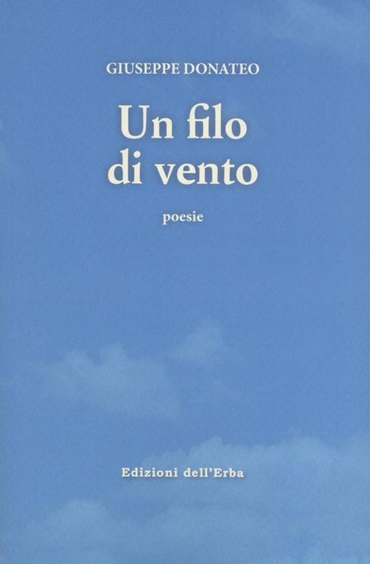 Un filo di vento - Giuseppe Donateo - copertina