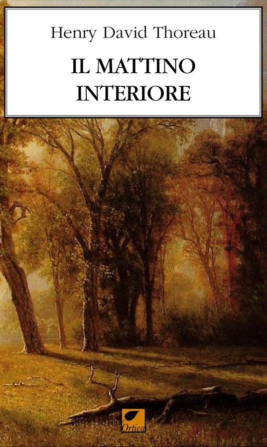 Il mattino interiore - Henry David Thoreau - copertina