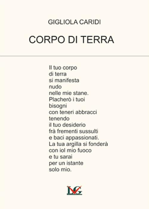 Corpo di terra - Gigliola Caridi - copertina