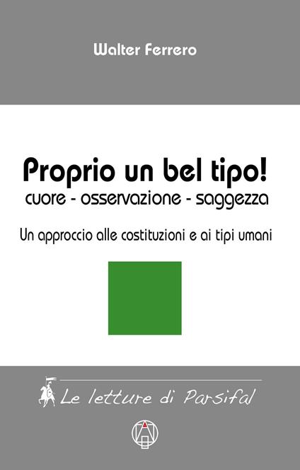 Proprio un bel tipo! Cuore, osservazione, saggezza. Un approccio alle costituzioni e ai tempi umani - Walter Ferrero - copertina