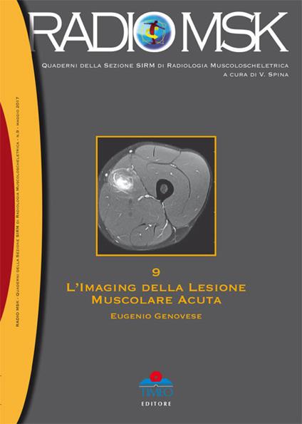 L'imaging della lesione muscolare acuta - Eugenio Genovese - copertina