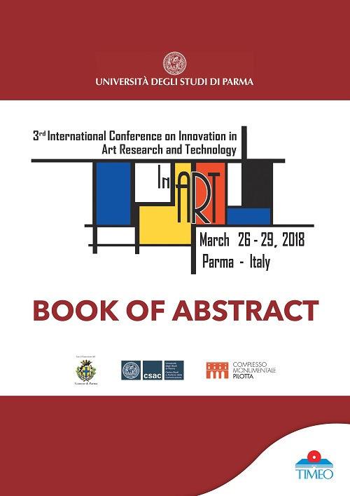 Book of abstract. 3rd International Conference on Innovation in Art Research and Technology 2018 - copertina