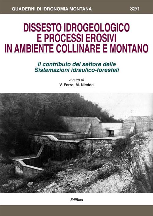 Dissesto idrogeologico e processi erosivi in ambiente collinare e montano. Il contributo del settore delle sistemazioni idraulico-forestali - copertina