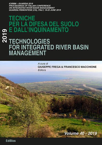 Technologies for integrated river basin management-Tecniche per la difesa del suolo e dall'inquinamento. 40° corso - copertina