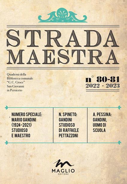 Strada Maestra. Nuova ediz.. Vol. 80-81 - copertina