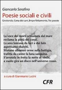 Poesie sociali e civili - Giancarlo Serafino - copertina