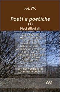 Poeti e poetiche. Vol. 1 - copertina