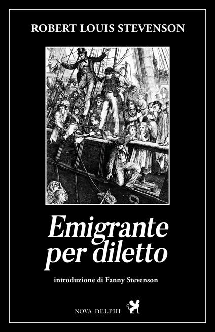 Emigrante per diletto - Robert Louis Stevenson - copertina