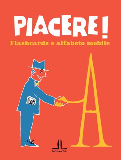 Piacere! Flashcards e alfabeto mobile - Giovanna Bertelli - copertina
