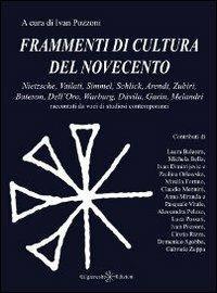 Frammenti di cultura del Novecento - copertina