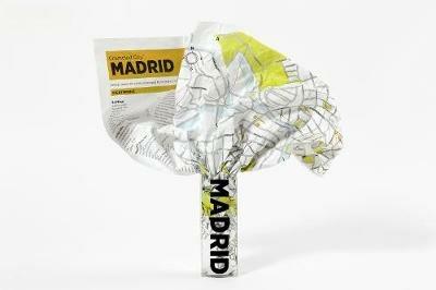 Crumpled city map. Madrid. Ediz. inglese - copertina