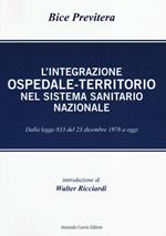 L' integrazione ospedale-territorio nel sistema sanitario nazionale. Dalla legge 833 del 23 dicembre 1978 a oggi