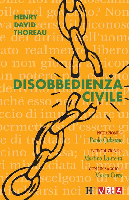 Disobbedienza civile. Da dove ripartire dopo due anni di isolamento - Henry David Thoreau - copertina