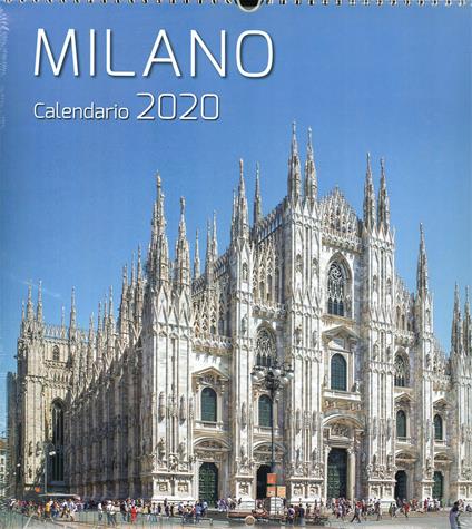 Milano giorno. Calendario 2020 - copertina