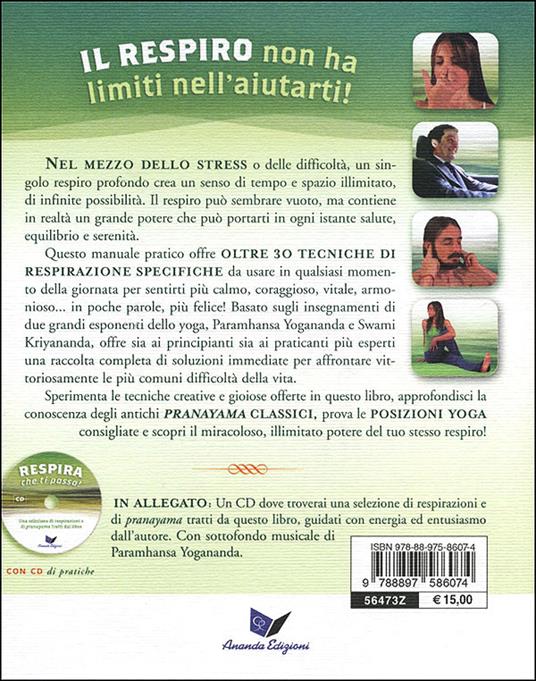 Respira che ti passa! Tecniche di respirazione per l'autoguarigione. Con CD Audio - Jayadev Jaerschky - 3