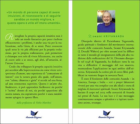 L'intelligenza intuitiva. Come riconoscere e seguire la guida interiore - Kriyananda Swami - 2