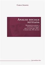 Analisi sociale nittiana. Modernizzazione e sviluppo in Italia tra la fine del XIX e l'inizio del XX secolo
