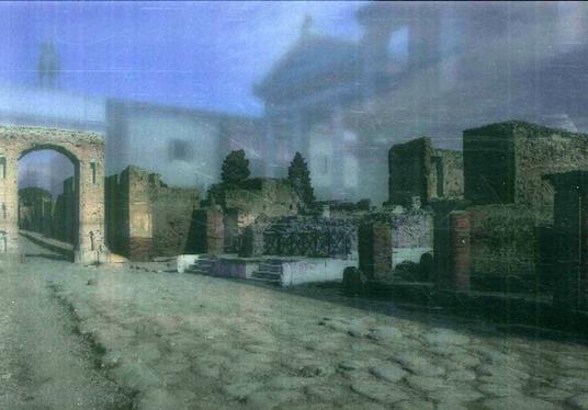 Pompei, Tempio della Fortuna: stato attuale e ricostruzione - copertina