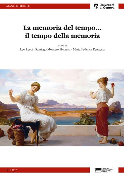 La memoria del tempo... il tempo della memoria - copertina