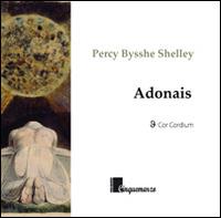 Adonais - Percy Bysshe Shelley - copertina