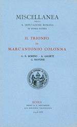 Il trionfo di Marc'Antonio Colonna