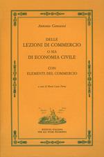 Delle lezioni di commercio o sia di economia civile