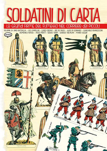 Soldatini di carta. Le grandi firme del fumetto nel Corriere dei Piccoli - copertina