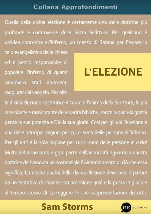 L' elezione - Sam Storms - copertina