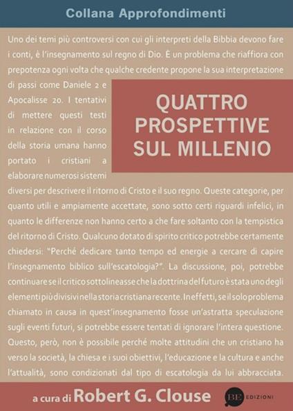 Quattro prospettive sul millennio - copertina