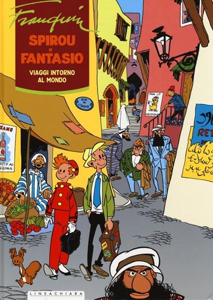 Viaggi intorno al mondo. Spirou e Fantasio. Ediz. integrale. Vol. 1 - Franquin - copertina