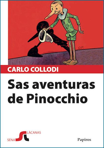 Sas aventuras de Pinocchio - Carlo Collodi - copertina