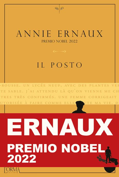 Il posto - Annie Ernaux - copertina