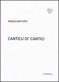 Canticu di' cantici - Angelo Battiato - copertina