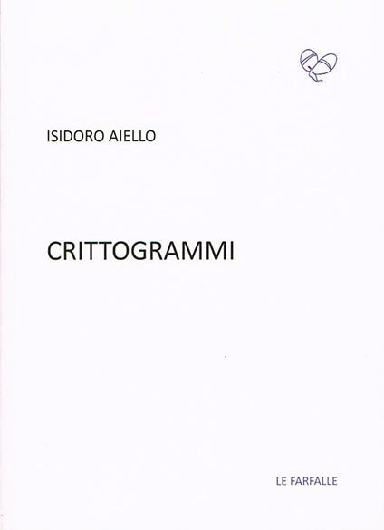 Crittogrammi - Isidoro Aiello - copertina