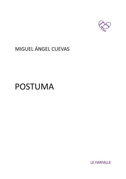 Postuma - Miguel Ángel Cuevas - copertina