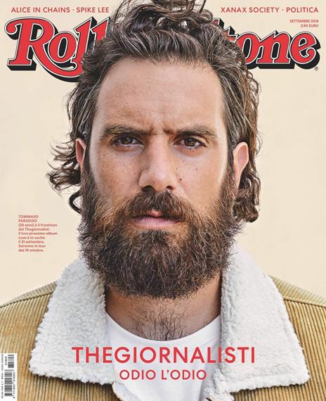 Rivista Rolling Stone. Numero 9, Settembre 2018 - copertina